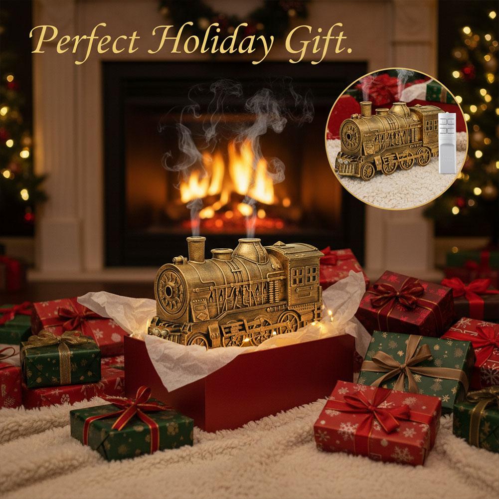 Home Fragrance Diffuser Oil - Vintage Train Air Humidifier Steam Locomotive