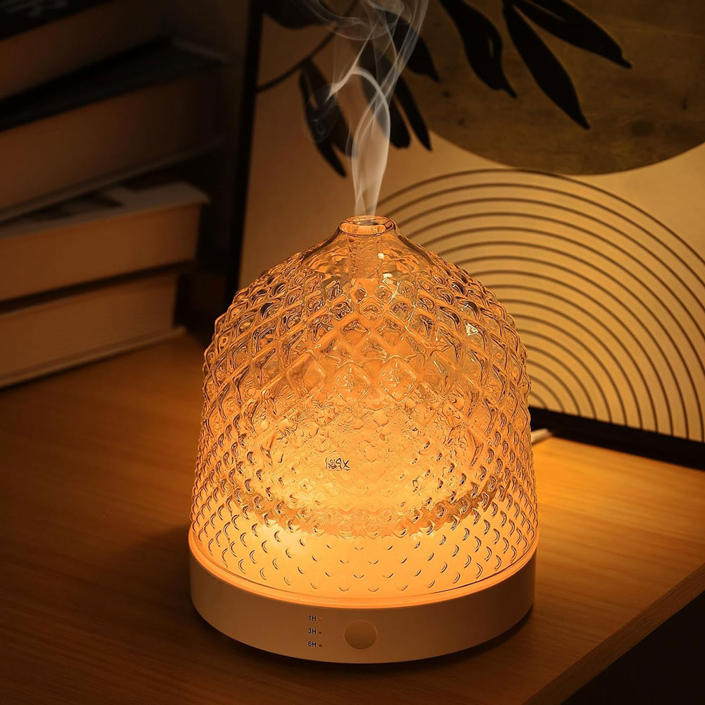 Home Fragrance Us - Electric Glass Ultrasonic Aroma Diffuser 200ML