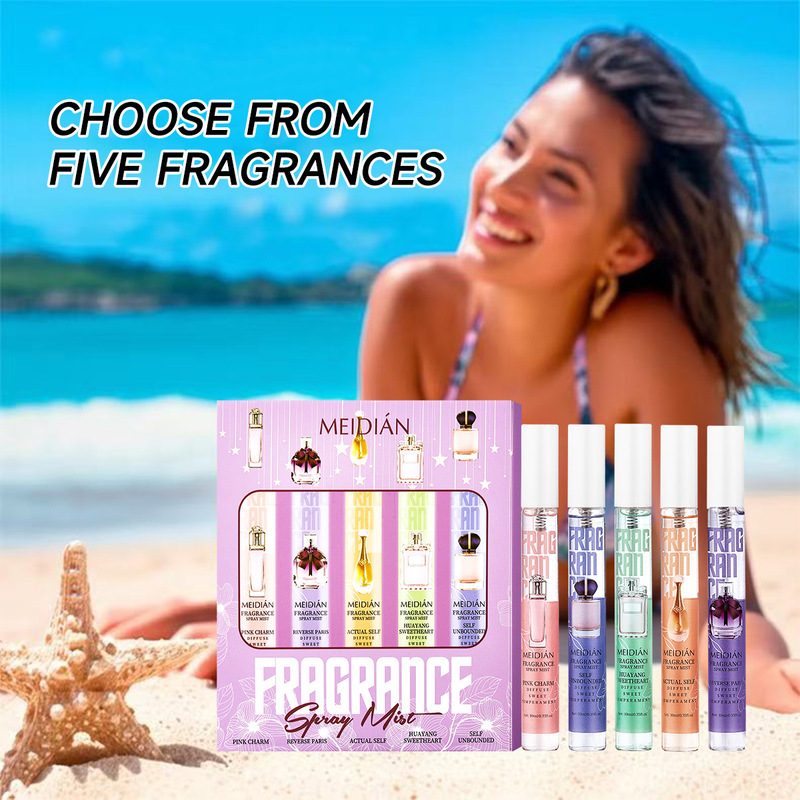 Home Fragrance Room Spray - `5Pcs Gift Set Home Fabric Fragrance