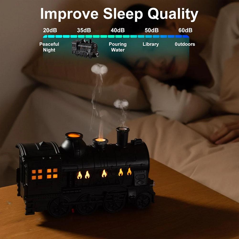 Vintage Train Air Humidifier S - Home Fragrance Diffuser Oil ulasan dan harga