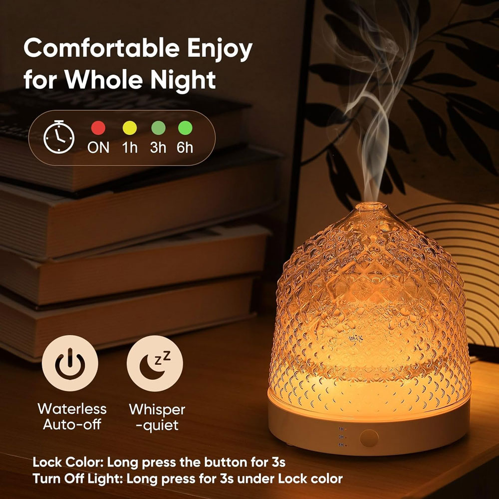 Electric Glass Ultrasonic Arom - Home Fragrance Us ulasan dan harga