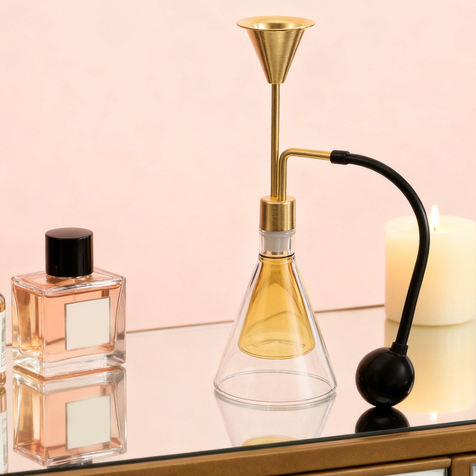 Double Wall Glass Essential Oi - Home Fragrance Us ulasan dan harga