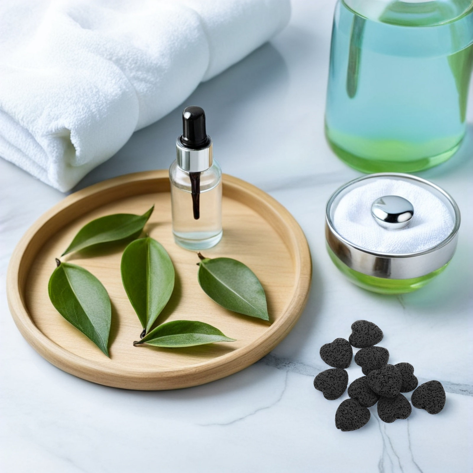 20Pcs Aromatherapy Heart Rocks - Home Fragrance Us ulasan dan harga