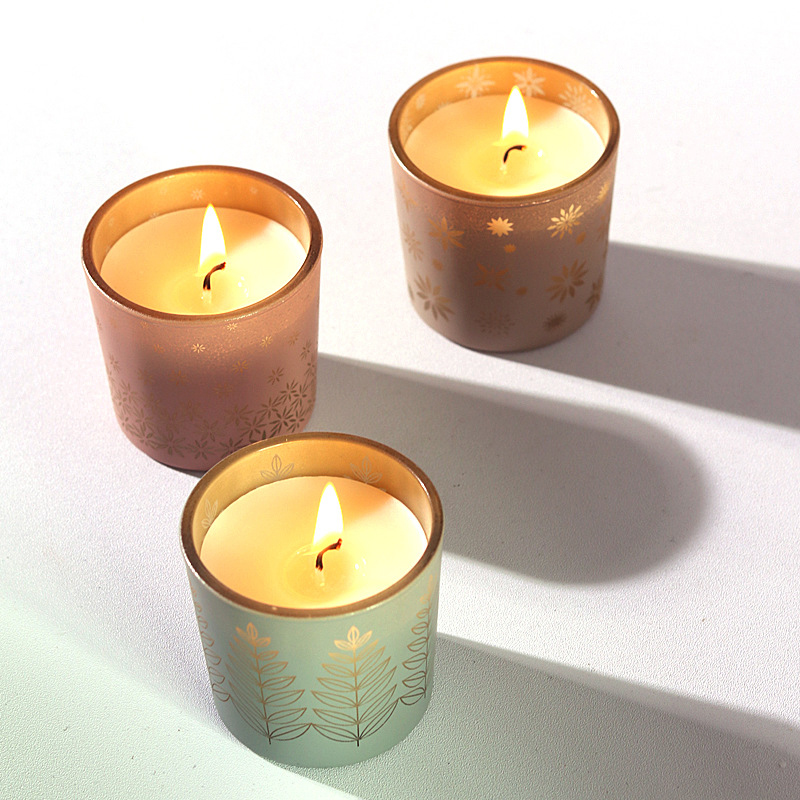 Colorful Ceramic candles creat - Home Fragrance Flowers ulasan dan harga