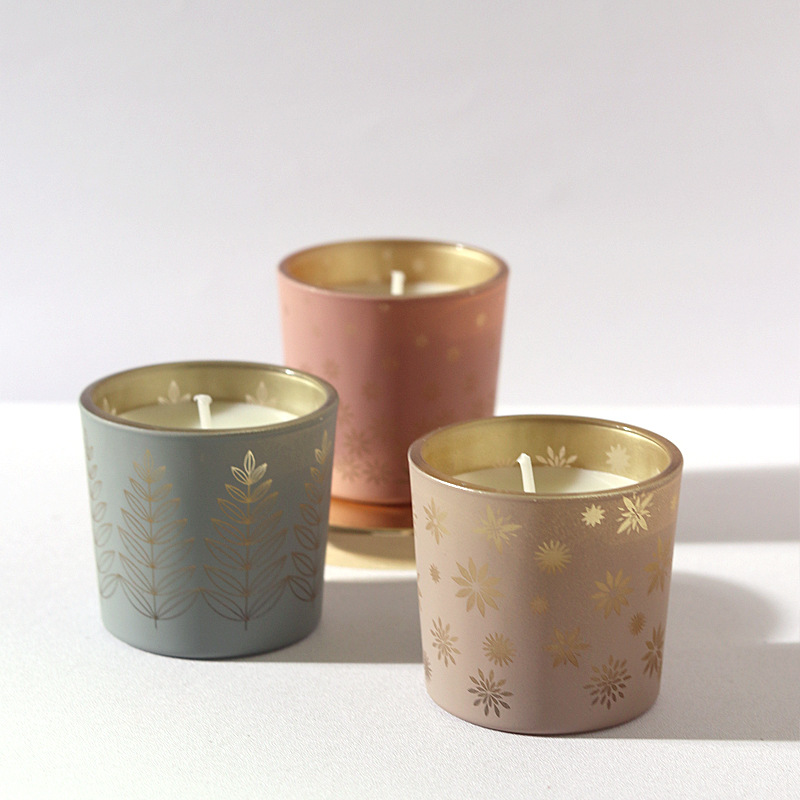 Colorful Ceramic candles creat - Home Fragrance Flowers ulasan dan harga