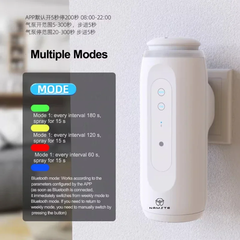 NAMSTE Portable Smart Diffuser - Home Fragrance Flowers ulasan dan harga