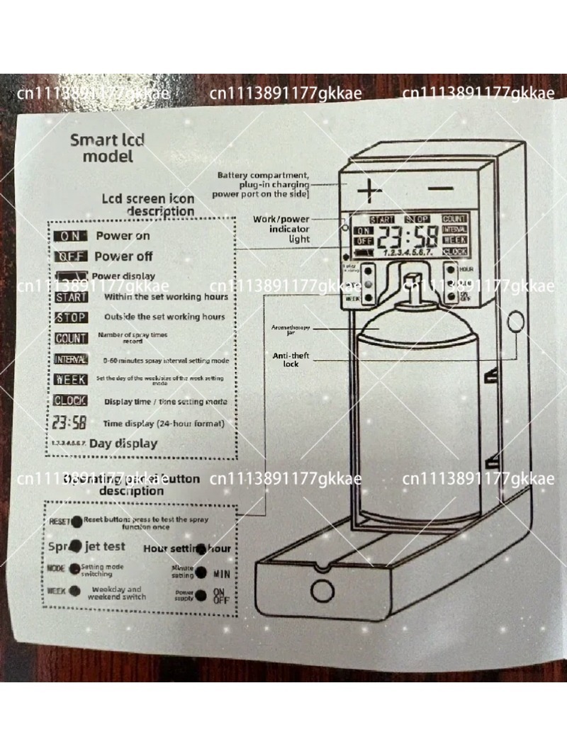 Automatic Air Freshener Spray  - Home Fragrance Automatic Spray ulasan dan harga