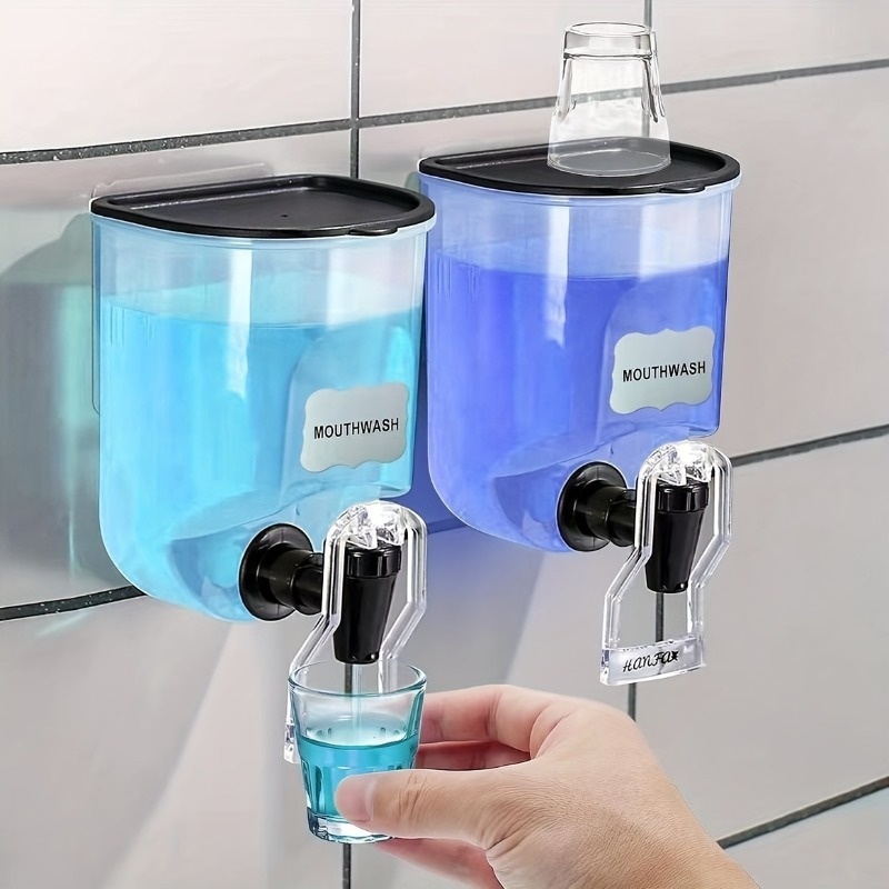 2PCS 600ml Mouthwash Dispenser - Home Fragrance Flowers ulasan dan harga
