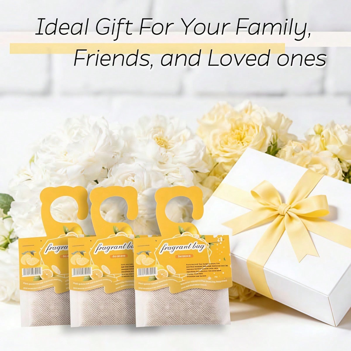 Hanging Lemon Scented Sachets, - Home Fragrance Flowers ulasan dan harga