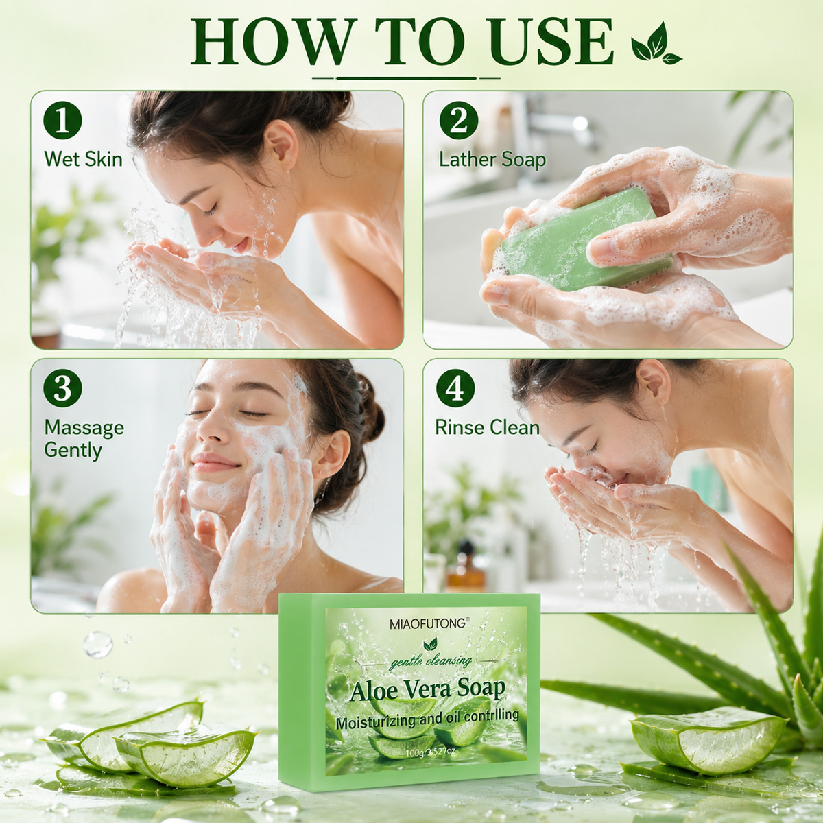 4 In 1 Aloe Vera Handmade Esse - Essential Oil Blend ulasan dan harga