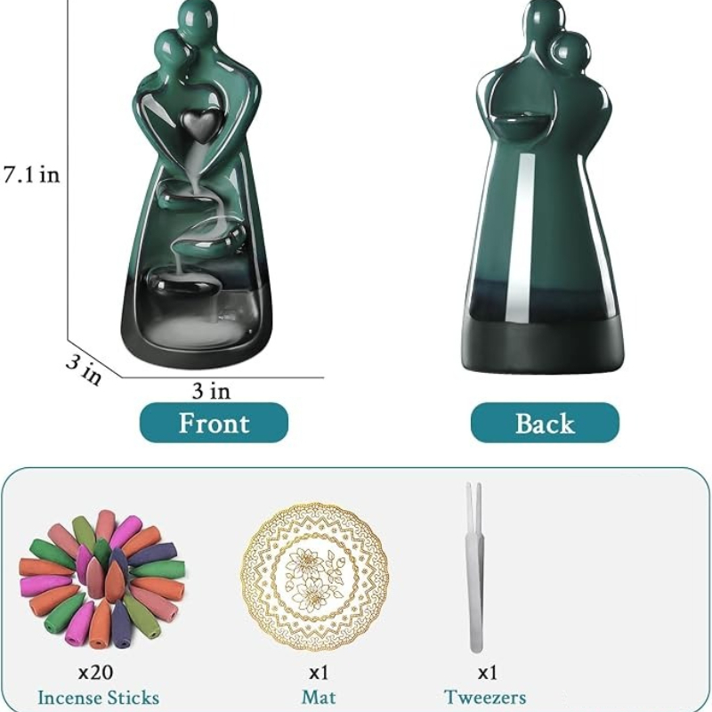 Creative Ceramic Incense Burne - Home Fragrance Candles ulasan dan harga