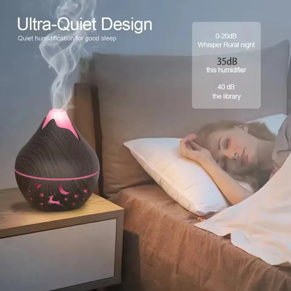 USB Ultrasonic Cool Mist Spray - Home Fragrance Diffuser Oil ulasan dan harga