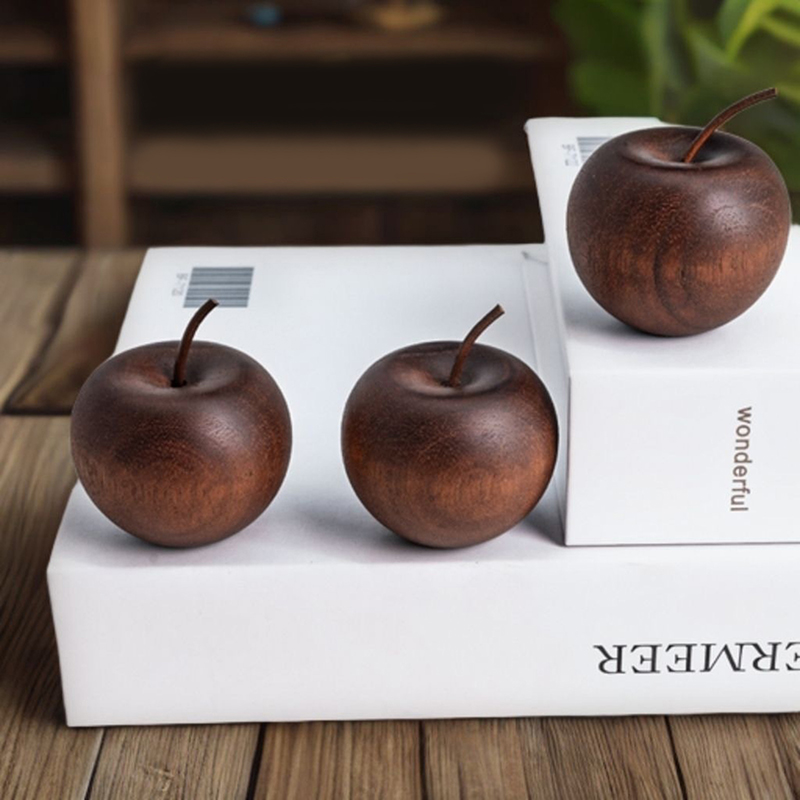 1PCS Of Wooden Apple Shaped Es - Home Fragrance Diffuser Oil ulasan dan harga