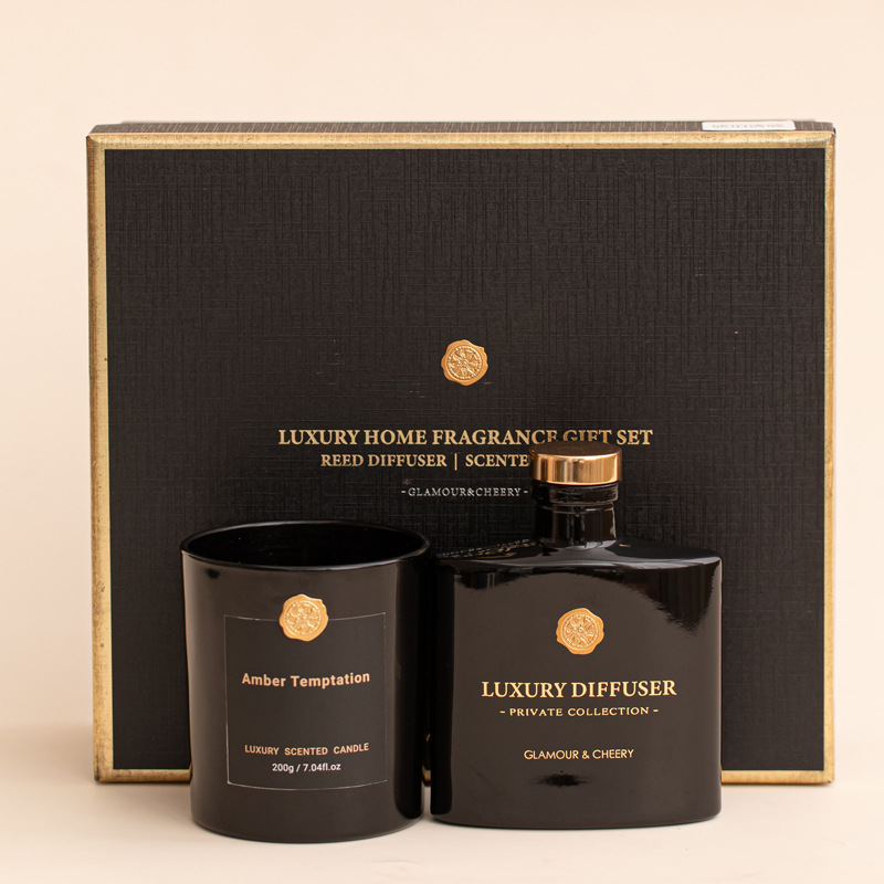 Reed Diffuser & Scented Candle - Home Fragrance Set Gift ulasan dan harga
